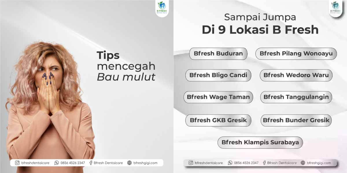 Tips Mencegah Bau Mulut